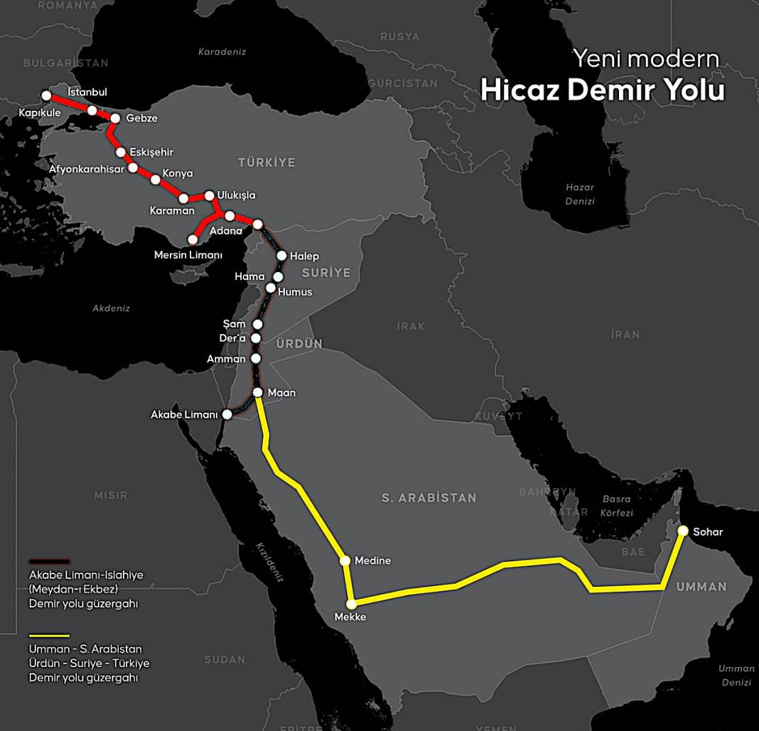 Konyalıları hızlı trenle hacca götürecek proje için düğmeye basıldı 3